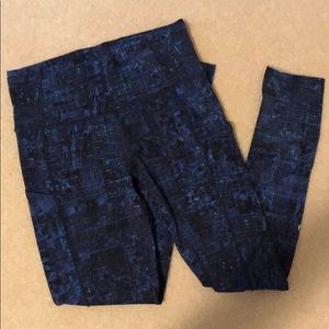 LIKE NEW! Lululemon Fast and Free HR 7/8 Tights!